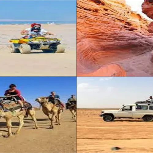 Salama Canyons, Quad Biking, Jeep, Camels, Snorkeling at Dahab