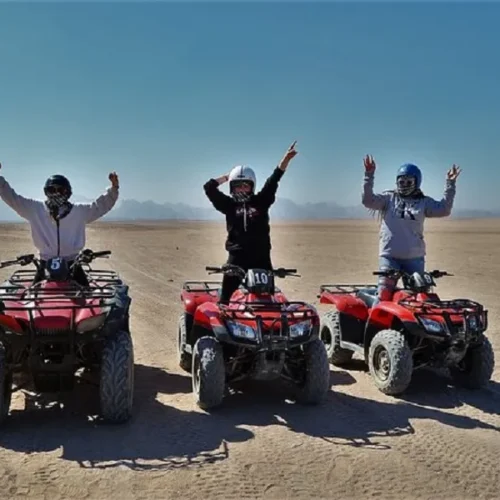 Private 3-Hours Quad Safari after lunch from Sharm el sheikh